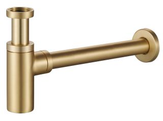 Сифон для раковины Raglo R600.20.03 золотой сатин